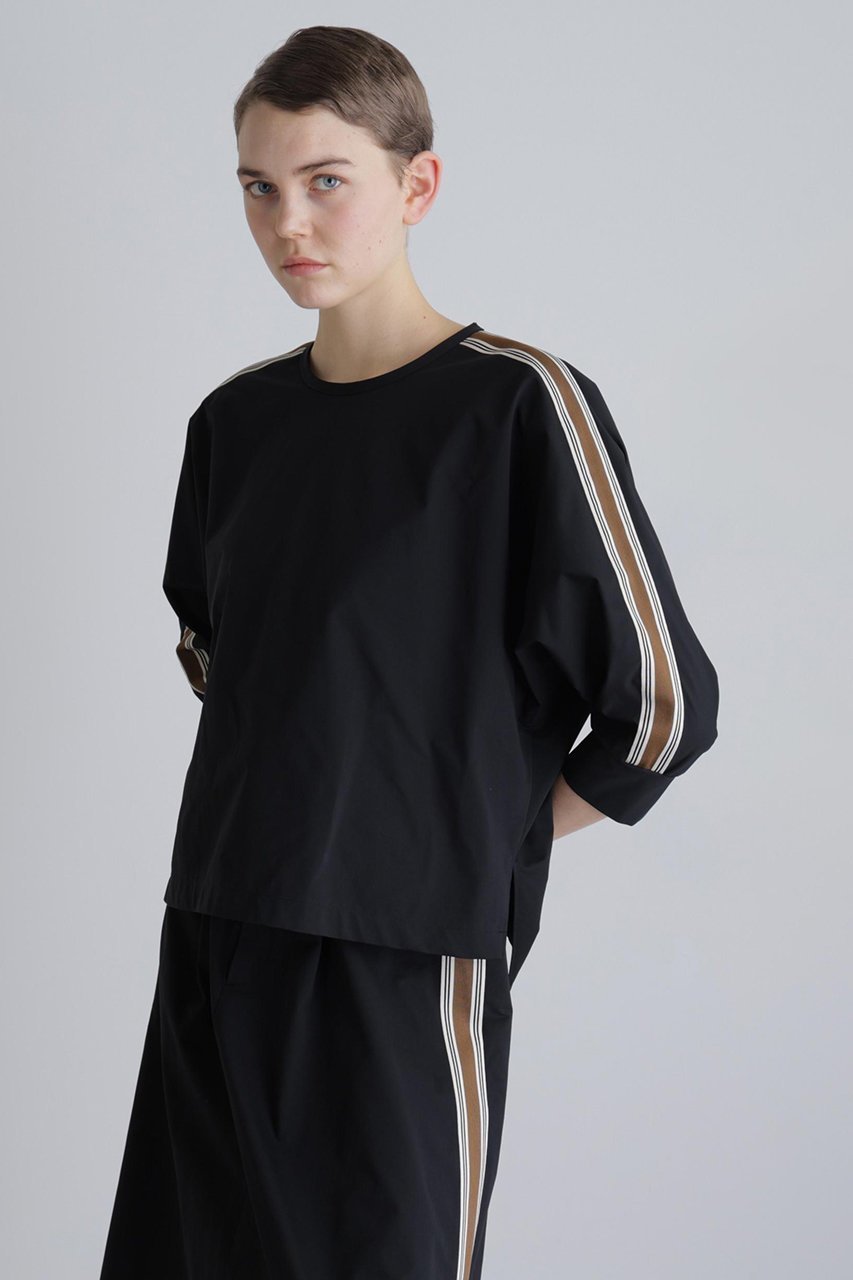 【アドーア/ADORE】のハイゲージストレッチトップス 人気、トレンドファッション・服の通販 founy(ファニー) 　ファッション　Fashion　レディースファッション　Fashion for Women　トップス・カットソー　Cut & Sew Tops　シャツ・ブラウス・オフィスカジュアル　Elegant Blouses & Button-Ups　ロングTシャツ・Tシャツ　Longline T-Shirts & Tees　カットソー・ベーシックTシャツ　Cut-and-Sewn Tops / Stretch Tees & Basics　おすすめ　Recommended / Our Picks　カットソー　Cut and Sewn Top　ギャザー　Gathered, Ruffled　ショート　Short, Short Length　ストレッチ　Stretch, Stretchy Fabric　スリーブ　Sleeve, Long Sleeve / Short Sleeve　セットアップ　Set-Up, Coordinated Outfit　ペプラム　Peplum, Flared Hem　other-4|ID: prp329100004904795 ipo3291000000036715392