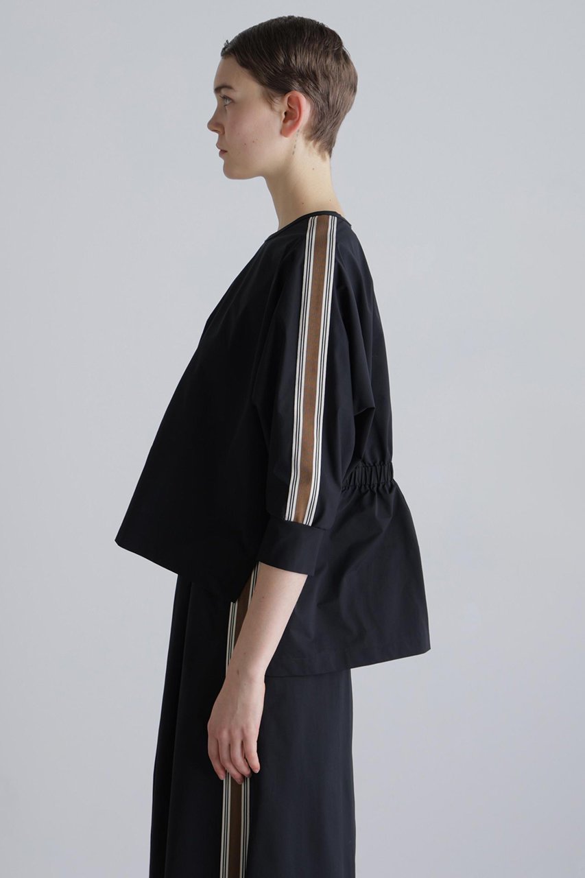 【アドーア/ADORE】のハイゲージストレッチトップス 人気、トレンドファッション・服の通販 founy(ファニー) 　ファッション　Fashion　レディースファッション　Fashion for Women　トップス・カットソー　Cut & Sew Tops　シャツ・ブラウス・オフィスカジュアル　Elegant Blouses & Button-Ups　ロングTシャツ・Tシャツ　Longline T-Shirts & Tees　カットソー・ベーシックTシャツ　Cut-and-Sewn Tops / Stretch Tees & Basics　おすすめ　Recommended / Our Picks　カットソー　Cut and Sewn Top　ギャザー　Gathered, Ruffled　ショート　Short, Short Length　ストレッチ　Stretch, Stretchy Fabric　スリーブ　Sleeve, Long Sleeve / Short Sleeve　セットアップ　Set-Up, Coordinated Outfit　ペプラム　Peplum, Flared Hem　other-5|ID: prp329100004904795 ipo3291000000036715393