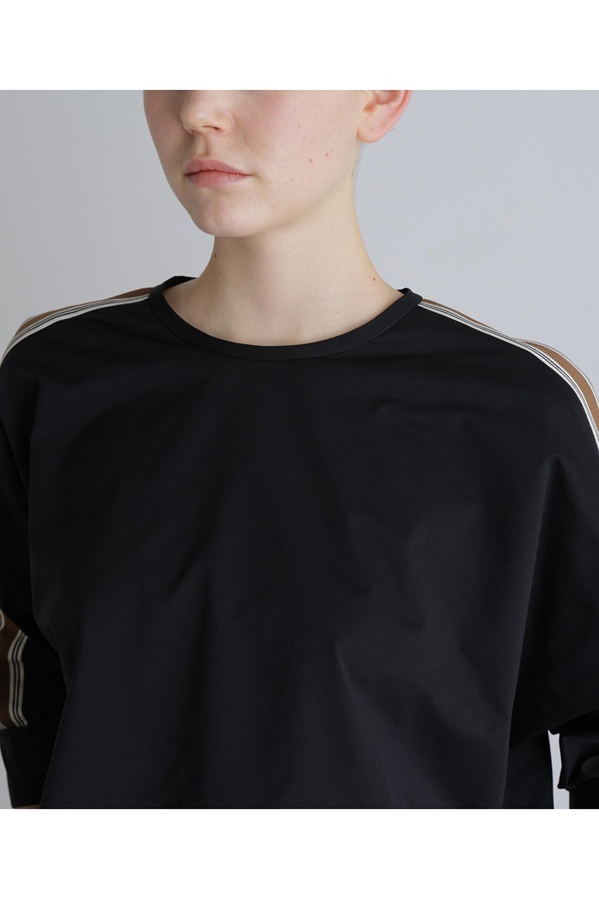 【アドーア/ADORE】のハイゲージストレッチトップス 人気、トレンドファッション・服の通販 founy(ファニー) 　ファッション　Fashion　レディースファッション　Fashion for Women　トップス・カットソー　Cut & Sew Tops　シャツ・ブラウス・オフィスカジュアル　Elegant Blouses & Button-Ups　ロングTシャツ・Tシャツ　Longline T-Shirts & Tees　カットソー・ベーシックTシャツ　Cut-and-Sewn Tops / Stretch Tees & Basics　おすすめ　Recommended / Our Picks　カットソー　Cut and Sewn Top　ギャザー　Gathered, Ruffled　ショート　Short, Short Length　ストレッチ　Stretch, Stretchy Fabric　スリーブ　Sleeve, Long Sleeve / Short Sleeve　セットアップ　Set-Up, Coordinated Outfit　ペプラム　Peplum, Flared Hem　other-7|ID: prp329100004904795 ipo3291000000036715395