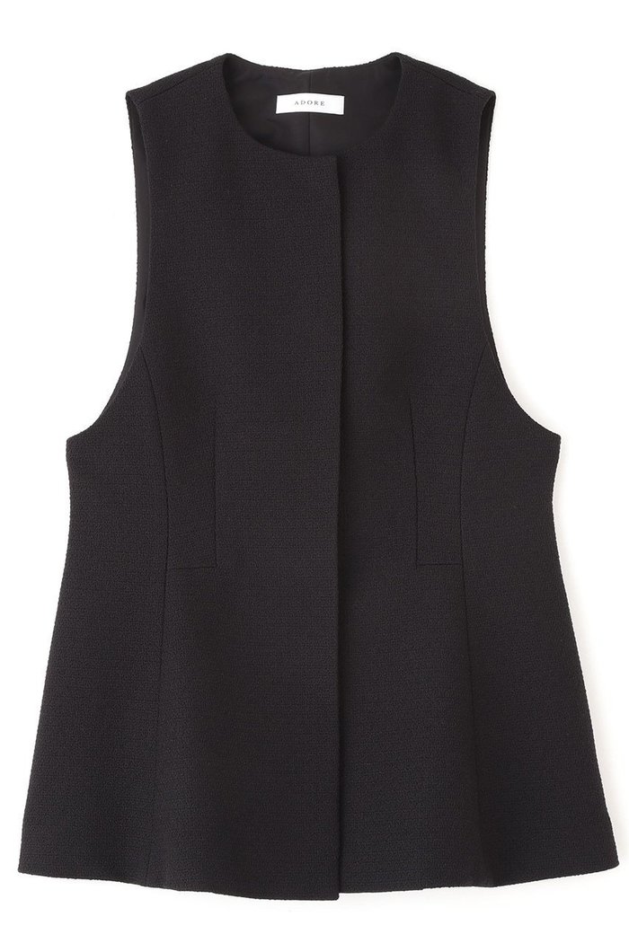 【アドーア/ADORE】のツイーディーブカティーニブラウス インテリア・キッズ・メンズ・レディースファッション・服の通販 founy(ファニー) https://founy.com/ ファッション Fashion レディースファッション Fashion for Women トップス・カットソー Cut & Sew Tops キャミソール&ノースリーブ Camisoles & Sleeveless Tops シャツ・ブラウス・オフィスカジュアル Elegant Blouses & Button-Ups おすすめ Recommended / Our Picks セットアップ Set-Up, Coordinated Outfit ツイード Twill, Twill Weave ノースリーブ Sleeveless, No-Sleeve 無地 Plain, Solid Color |ID: prp329100004904800 ipo3291000000036715418