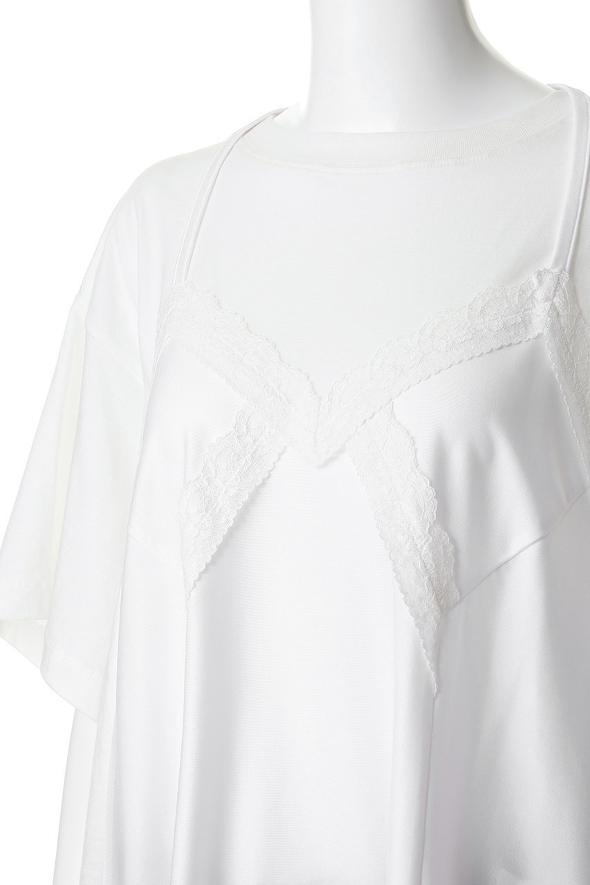 【アンスクリア/INSCRIRE】のHybrid ランジェリー Tシャツ 人気、トレンドファッション・服の通販 founy(ファニー) ファッション Fashion レディースファッション Fashion for Women 下着・ランジェリー Lingerie & Intimates その他ランジェリー・インナーアイテム Other Lingerie / Intimates トップス・カットソー Cut & Sew Tops ショート Short, Short Length ジャケット Jacket, Outerwear スリーブ Sleeve, Long Sleeve / Short Sleeve フェミニン Feminine, Girly フレア Flare, Flared ランジェリー Lingerie, Intimate Wear リボン Ribbon, Bow ワイド Wide, Wide Fit other-5|ID: prp329100004904803 ipo3291000000036715447