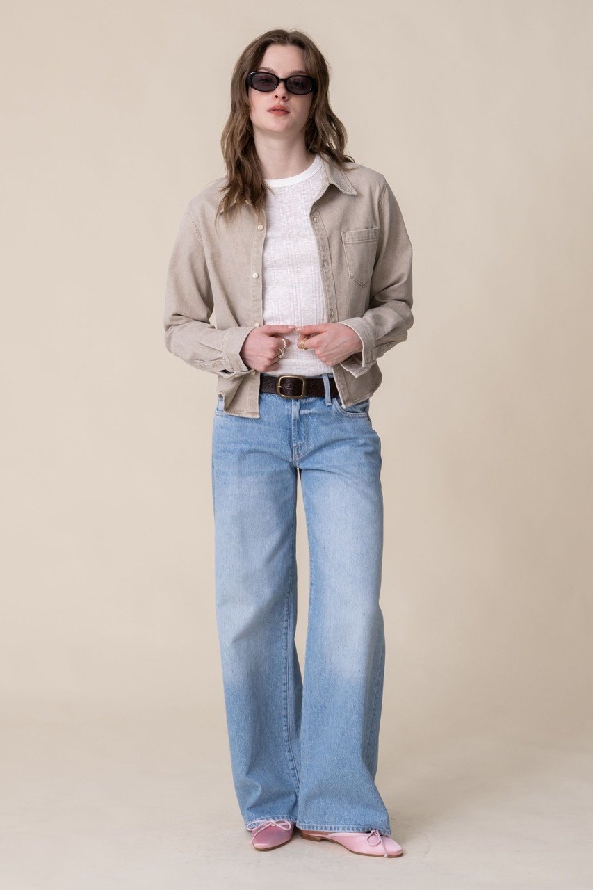 【マザー/MOTHER】のTHE HONOR ROLL クロップドシャツ (CAL) 人気、トレンドファッション・服の通販 founy(ファニー) 　ファッション　Fashion　レディースファッション　Fashion for Women　トップス・カットソー　Cut & Sew Tops　シャツ・ブラウス・オフィスカジュアル　Elegant Blouses & Button-Ups　クロップド　Cropped, Short Length　スラックス　Slacks, Dress Pants　スリーブ　Sleeve, Long Sleeve / Short Sleeve　トレンド　Trend, Trending Now　バランス　Balance, Style Balance　パッチ　Patch, Appliqué　フロント　Front, Front Design　ポケット　Pocket, Pocket Detail　ロング　Long, Long-Length　今季　This Season, Current Season　other-6|ID: prp329100004904822 ipo3291000000036715630