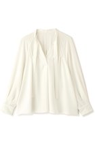 【アドーア/ADORE】のバックサテンジョーゼットブラウス 人気、トレンドファッション・服の通販 founy(ファニー) ファッション Fashion レディースファッション Fashion for Women トップス・カットソー Cut & Sew Tops シャツ・ブラウス・オフィスカジュアル Elegant Blouses & Button-Ups バッグ Bags サテン Satin, Glossy Fabric ジョーゼット Georgette, Semi-Sheer Fabric ストレッチ Stretch, Stretchy Fabric スリーブ Sleeve, Long Sleeve / Short Sleeve フレア Flare, Flared ロング Long, Long-Length エレガント 上品 Elegant thumbnail ホワイト|ID: prp329100004904828 ipo3291000000036715667