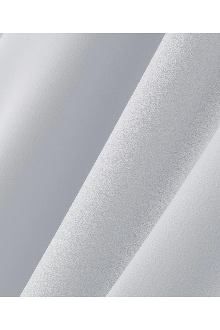 【アドーア/ADORE】のバックサテンジョーゼットブラウス 人気、トレンドファッション・服の通販 founy(ファニー) 　ファッション　Fashion　レディースファッション　Fashion for Women　トップス・カットソー　Cut & Sew Tops　シャツ・ブラウス・オフィスカジュアル　Elegant Blouses & Button-Ups　バッグ　Bags　サテン　Satin, Glossy Fabric　ジョーゼット　Georgette, Semi-Sheer Fabric　ストレッチ　Stretch, Stretchy Fabric　スリーブ　Sleeve, Long Sleeve / Short Sleeve　フレア　Flare, Flared　ロング　Long, Long-Length　エレガント 上品　Elegant　other-2|ID: prp329100004904828 ipo3291000000036715670