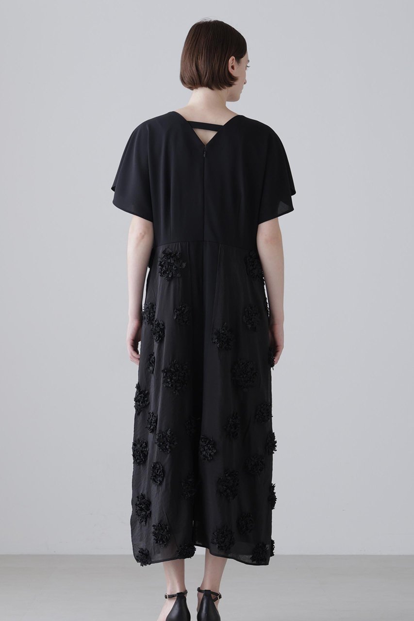 【アドーア/ADORE】のドットフラワーエンブロイダリーワンピース 人気、トレンドファッション・服の通販 founy(ファニー) 　ファッション　Fashion　レディースファッション　Fashion for Women　ワンピース　Dresses　チュニック　Tunic Tops & Dresses　アンダー　Underwear Essentials　エンブロイダリー　Embroidery Design　オケージョン　Occasion Wear　シアー　Sheer, See-Through　チュニック　Tunic, Long Top　ドット　Polka Dot, Dot Pattern　フラワー　Flower, Floral　ロング　Long, Long-Length　other-4|ID: prp329100004904830 ipo3291000000036715683