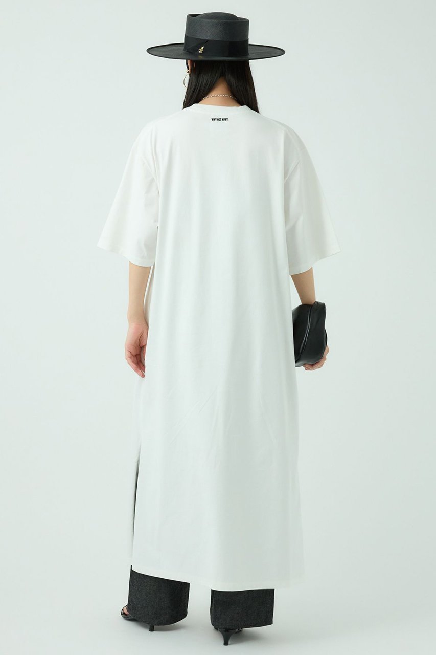 【カオス/Chaos】の【WHY NOT NOW】ルースワンピース 人気、トレンドファッション・服の通販 founy(ファニー) 　ファッション　Fashion　レディースファッション　Fashion for Women　ワンピース　Dresses　チュニック　Tunic Tops & Dresses　インナー　Innerwear　シルケット　Silket, Silky Cotton　スリット　Slit, Slit Detail　チュニック　Tunic, Long Top　デニム　Denim, Jeans Material　ロング　Long, Long-Length　other-4|ID: prp329100004904836 ipo3291000000036715732