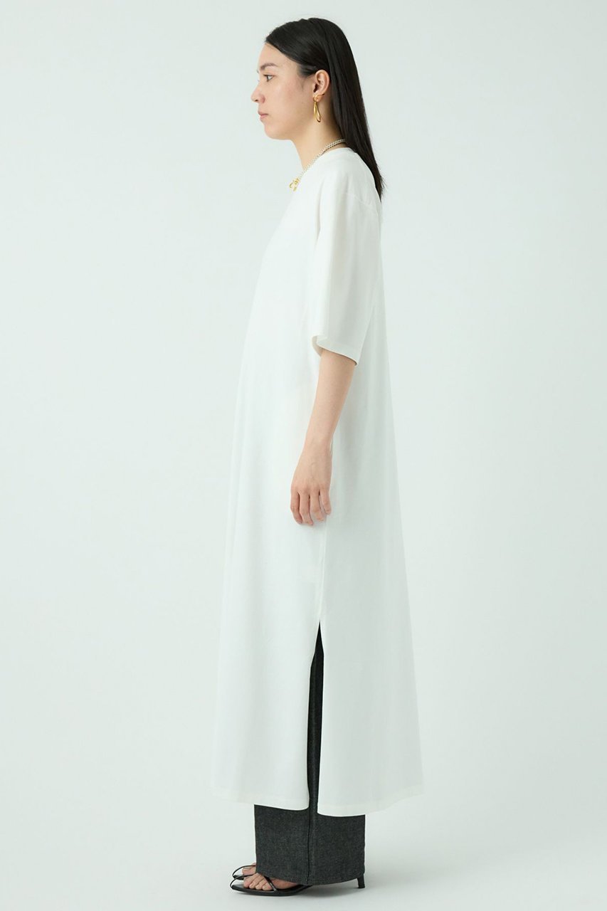 【カオス/Chaos】の【WHY NOT NOW】ルースワンピース 人気、トレンドファッション・服の通販 founy(ファニー) 　ファッション　Fashion　レディースファッション　Fashion for Women　ワンピース　Dresses　チュニック　Tunic Tops & Dresses　インナー　Innerwear　シルケット　Silket, Silky Cotton　スリット　Slit, Slit Detail　チュニック　Tunic, Long Top　デニム　Denim, Jeans Material　ロング　Long, Long-Length　other-6|ID: prp329100004904836 ipo3291000000036715734