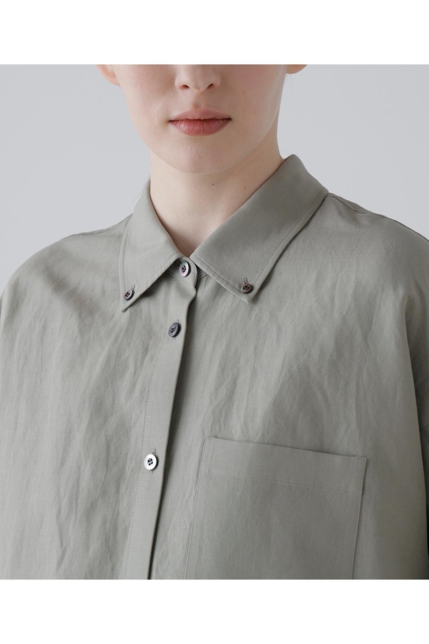 【アドーア/ADORE】のドライタッチレーヨンブラウス 人気、トレンドファッション・服の通販 founy(ファニー) 　ファッション　Fashion　レディースファッション　Fashion for Women　トップス・カットソー　Cut & Sew Tops　シャツ・ブラウス・オフィスカジュアル　Elegant Blouses & Button-Ups　スリーブ　Sleeve, Long Sleeve / Short Sleeve　ミックス　Mix, Mixed Style　ロング　Long, Long-Length　エレガント 上品　Elegant　other-6|ID: prp329100004904840 ipo3291000000036746866