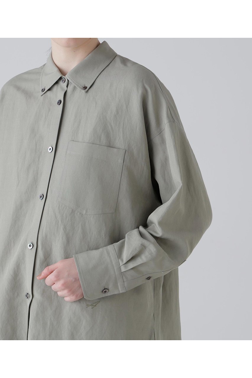 【アドーア/ADORE】のドライタッチレーヨンブラウス 人気、トレンドファッション・服の通販 founy(ファニー) 　ファッション　Fashion　レディースファッション　Fashion for Women　トップス・カットソー　Cut & Sew Tops　シャツ・ブラウス・オフィスカジュアル　Elegant Blouses & Button-Ups　スリーブ　Sleeve, Long Sleeve / Short Sleeve　ミックス　Mix, Mixed Style　ロング　Long, Long-Length　エレガント 上品　Elegant　other-7|ID: prp329100004904840 ipo3291000000036746867