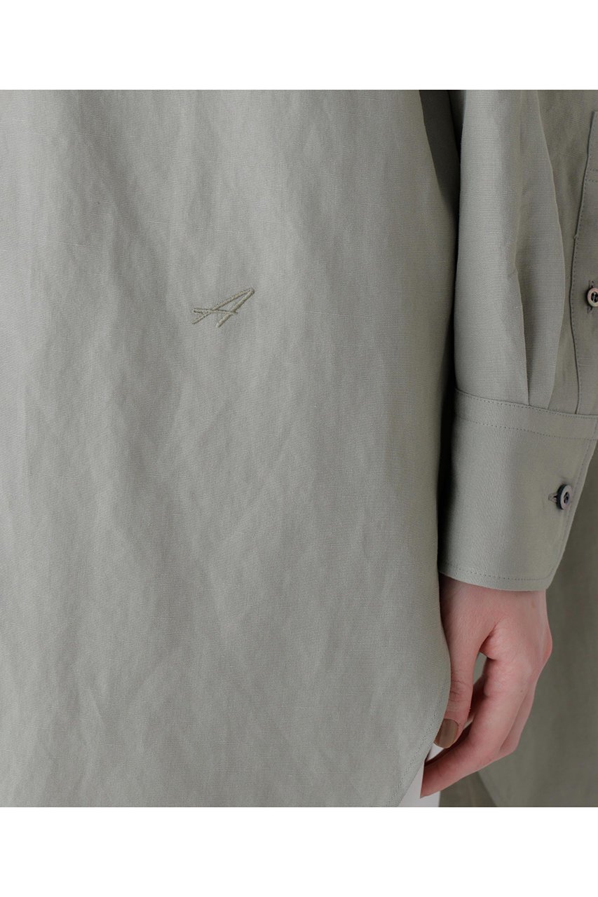 【アドーア/ADORE】のドライタッチレーヨンブラウス 人気、トレンドファッション・服の通販 founy(ファニー) 　ファッション　Fashion　レディースファッション　Fashion for Women　トップス・カットソー　Cut & Sew Tops　シャツ・ブラウス・オフィスカジュアル　Elegant Blouses & Button-Ups　スリーブ　Sleeve, Long Sleeve / Short Sleeve　ミックス　Mix, Mixed Style　ロング　Long, Long-Length　エレガント 上品　Elegant　other-8|ID: prp329100004904840 ipo3291000000036746868