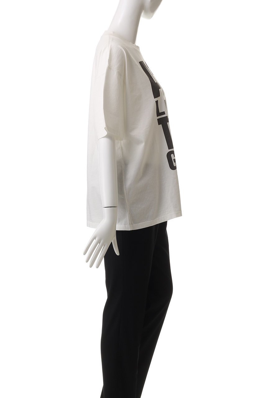 【サードマガジン/THIRD MAGAZINE】の【KATHARINE HAMNETT x THIRD MAGAZINE】限定スローガンTシャツ 人気、トレンドファッション・服の通販 founy(ファニー) 　ファッション　Fashion　レディースファッション　Fashion for Women　トップス・カットソー　Cut & Sew Tops　シャツ・ブラウス・オフィスカジュアル　Elegant Blouses & Button-Ups　ロングTシャツ・Tシャツ　Longline T-Shirts & Tees　カットソー・ベーシックTシャツ　Cut-and-Sewn Tops / Stretch Tees & Basics　グラフィック　Graphic, Graphic Design　コラボ　Collaboration, Collab　ショート　Short, Short Length　スリーブ　Sleeve, Long Sleeve / Short Sleeve　バランス　Balance, Style Balance　ビンテージ　Vintage, Retro Style　プリント　Print, Printed Pattern　other-3|ID: prp329100004904846 ipo3291000000036715823