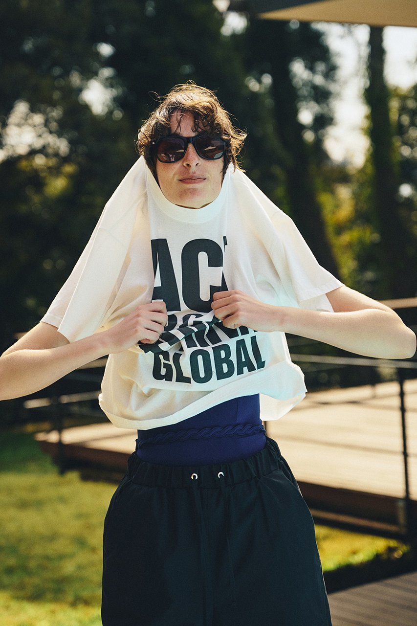 【サードマガジン/THIRD MAGAZINE】の【KATHARINE HAMNETT x THIRD MAGAZINE】限定スローガンTシャツ 人気、トレンドファッション・服の通販 founy(ファニー) 　ファッション　Fashion　レディースファッション　Fashion for Women　トップス・カットソー　Cut & Sew Tops　シャツ・ブラウス・オフィスカジュアル　Elegant Blouses & Button-Ups　ロングTシャツ・Tシャツ　Longline T-Shirts & Tees　カットソー・ベーシックTシャツ　Cut-and-Sewn Tops / Stretch Tees & Basics　グラフィック　Graphic, Graphic Design　コラボ　Collaboration, Collab　ショート　Short, Short Length　スリーブ　Sleeve, Long Sleeve / Short Sleeve　バランス　Balance, Style Balance　ビンテージ　Vintage, Retro Style　プリント　Print, Printed Pattern　other-6|ID: prp329100004904846 ipo3291000000036715826