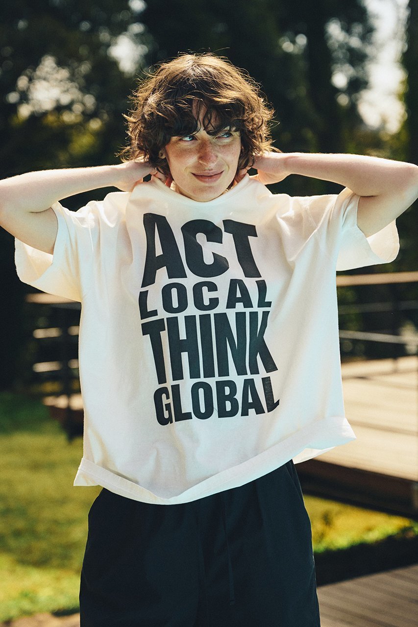 【サードマガジン/THIRD MAGAZINE】の【KATHARINE HAMNETT x THIRD MAGAZINE】限定スローガンTシャツ 人気、トレンドファッション・服の通販 founy(ファニー) 　ファッション　Fashion　レディースファッション　Fashion for Women　トップス・カットソー　Cut & Sew Tops　シャツ・ブラウス・オフィスカジュアル　Elegant Blouses & Button-Ups　ロングTシャツ・Tシャツ　Longline T-Shirts & Tees　カットソー・ベーシックTシャツ　Cut-and-Sewn Tops / Stretch Tees & Basics　グラフィック　Graphic, Graphic Design　コラボ　Collaboration, Collab　ショート　Short, Short Length　スリーブ　Sleeve, Long Sleeve / Short Sleeve　バランス　Balance, Style Balance　ビンテージ　Vintage, Retro Style　プリント　Print, Printed Pattern　other-8|ID: prp329100004904846 ipo3291000000036715828