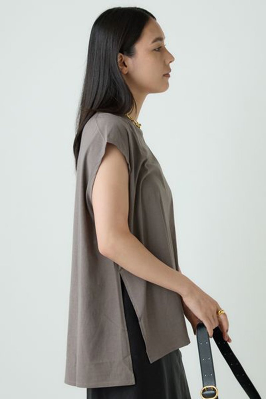 【カオス/Chaos】のシエールTシャツ 人気、トレンドファッション・服の通販 founy(ファニー) 　ファッション　Fashion　レディースファッション　Fashion for Women　トップス・カットソー　Cut & Sew Tops　シャツ・ブラウス・オフィスカジュアル　Elegant Blouses & Button-Ups　ロングTシャツ・Tシャツ　Longline T-Shirts & Tees　カットソー・ベーシックTシャツ　Cut-and-Sewn Tops / Stretch Tees & Basics　おすすめ　Recommended / Our Picks　インナー　Innerwear　カットソー　Cut and Sewn Top　ショート　Short, Short Length　スリーブ　Sleeve, Long Sleeve / Short Sleeve　チューブ　Tube, Tube Top　ツイル　Twist, Twisted Detail　other-8|ID: prp329100004904848 ipo3291000000036715851