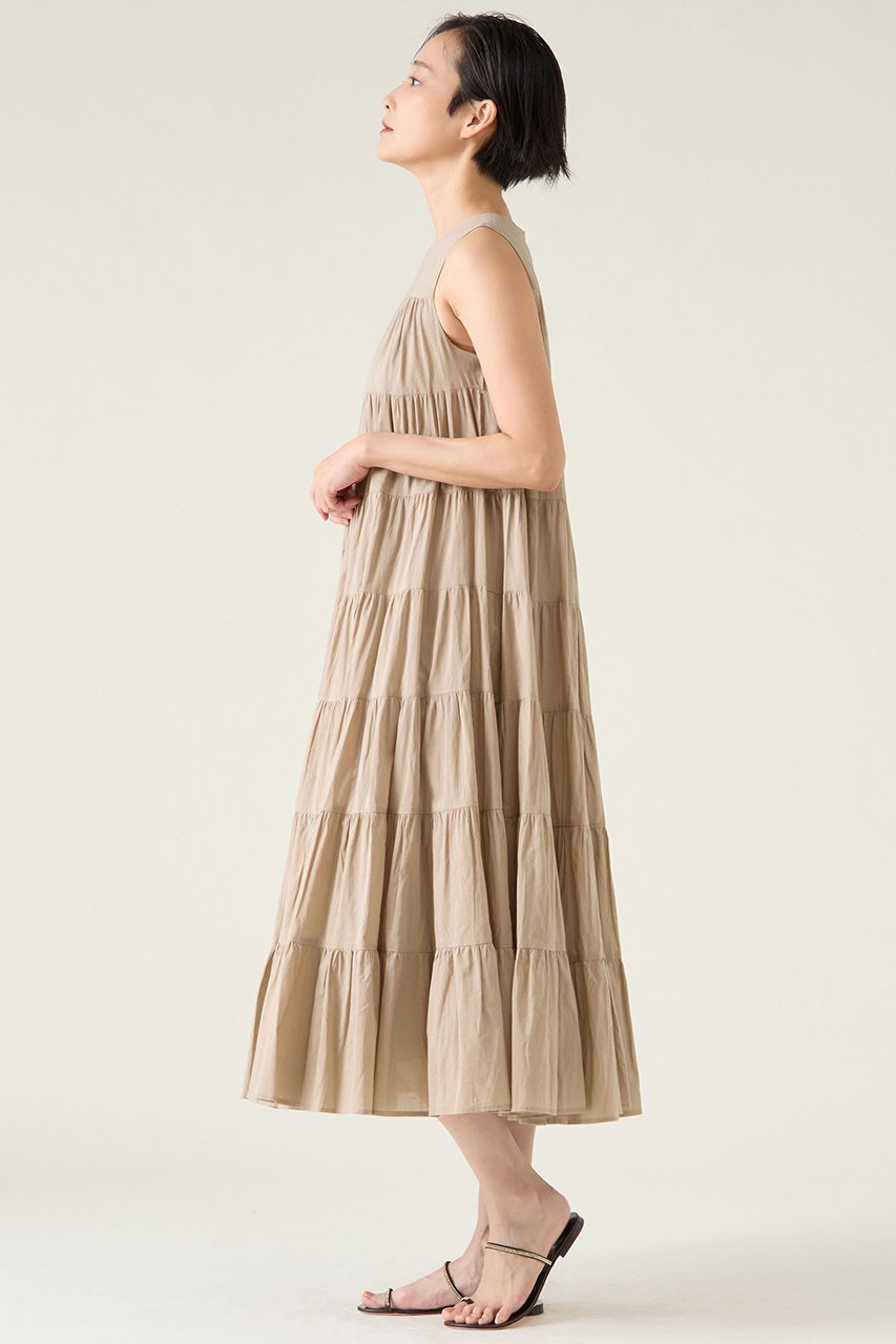 【マルティニーク/martinique】の《別注》【MARIHA】ミューズのドレス(着丈別注) 人気、トレンドファッション・服の通販 founy(ファニー) 　ファッション　Fashion　レディースファッション　Fashion for Women　ワンピース　Dresses　フォーマル・パーティードレス・結婚式用ドレス　Elegant & Casual Dresses　チュニック　Tunic Tops & Dresses　ジャケット　Jacket, Outerwear　チュニック　Tunic, Long Top　ティアード　Tiered, Tiered Style　ドレス　Dress, One-Piece　ノースリーブ　Sleeveless, No-Sleeve　バランス　Balance, Style Balance　別注　Limited Edition, Custom Order　ロング　Long, Long-Length　2024年　2024　2024春夏・S/S　Spring/Summer 2024 SS24　エレガント 上品　Elegant　other-2|ID: prp329100004904852 ipo3291000000036715874