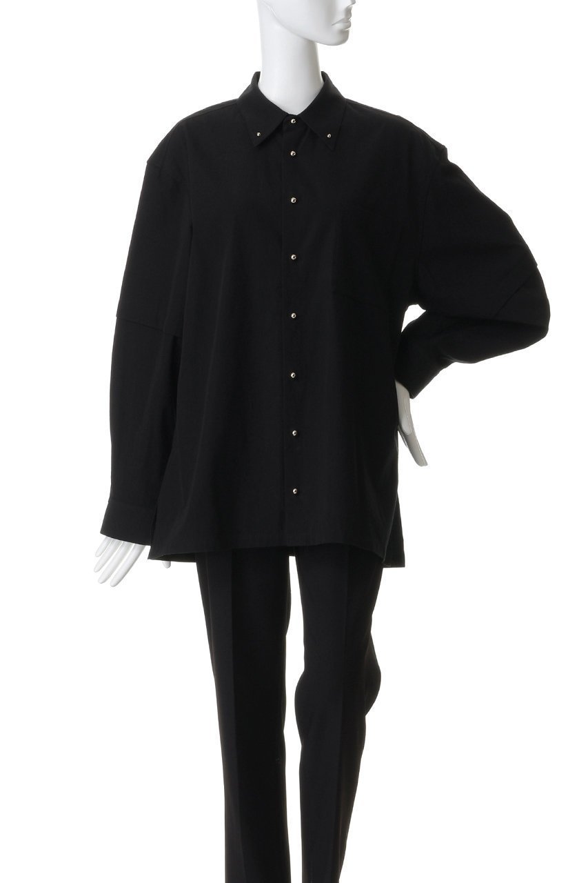 【クラネ/CLANE】のJEWELRY OVER SHIRTS シャツ/ブラウス 人気、トレンドファッション・服の通販 founy(ファニー) 　ファッション　Fashion　レディースファッション　Fashion for Women　トップス・カットソー　Cut & Sew Tops　シャツ・ブラウス・オフィスカジュアル　Elegant Blouses & Button-Ups　シルク　Silk, 100% Silk　シルバー　Silver, Metallic Silver　スリーブ　Sleeve, Long Sleeve / Short Sleeve　メタル　Metal, Metal Parts　ロング　Long, Long-Length　春　Spring　other-2|ID: prp329100004904858 ipo3291000000036715926