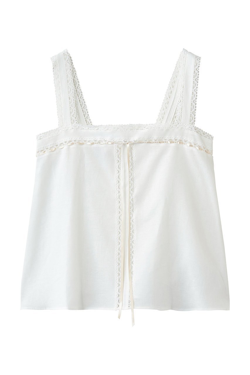 【ビリティス ディセッタン/Bilitis dix-sept ans】のリネンキャミソール 人気、トレンドファッション・服の通販 founy(ファニー) 　ファッション　Fashion　レディースファッション　Fashion for Women　トップス・カットソー　Cut & Sew Tops　キャミソール&ノースリーブ　Camisoles & Sleeveless Tops　シャツ・ブラウス・オフィスカジュアル　Elegant Blouses & Button-Ups　ロングTシャツ・Tシャツ　Longline T-Shirts & Tees　カットソー・ベーシックTシャツ　Cut-and-Sewn Tops / Stretch Tees & Basics　キャミソール　Camisole, Spaghetti Strap Top　タンク　Tank Top, Sleeveless Top　デニム　Denim, Jeans Material　フェミニン　Feminine, Girly　フレア　Flare, Flared　リネン　Linen, Linen Fabric　レース　Lace, Lace Fabric　 other-1|ID: prp329100004904859 ipo3291000000036715930