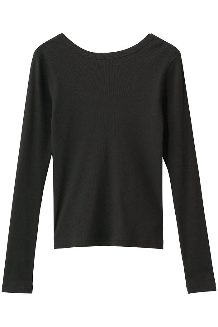 【ティアラ/Tiara】のバックオープンリブTシャツ インテリア・キッズ・メンズ・レディースファッション・服の通販 founy(ファニー) https://founy.com/ ファッション Fashion レディースファッション Fashion for Women トップス・カットソー Cut & Sew Tops シャツ・ブラウス・オフィスカジュアル Elegant Blouses & Button-Ups ロングTシャツ・Tシャツ Longline T-Shirts & Tees カットソー・ベーシックTシャツ Cut-and-Sewn Tops / Stretch Tees & Basics インナー Innerwear コンパクト Compact, Small Size ショート Short, Short Length シンプル Simple, Minimal スリーブ Sleeve, Long Sleeve / Short Sleeve |ID: prp329100004904864 ipo3291000000036715977