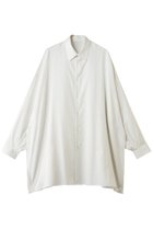 【グラフペーパー/Graphpaper】のSilicon Poplin Deep Slit Regular Collar Shirt PEARL WHITE|ID: prp329100004904866 ipo3291000000037322444