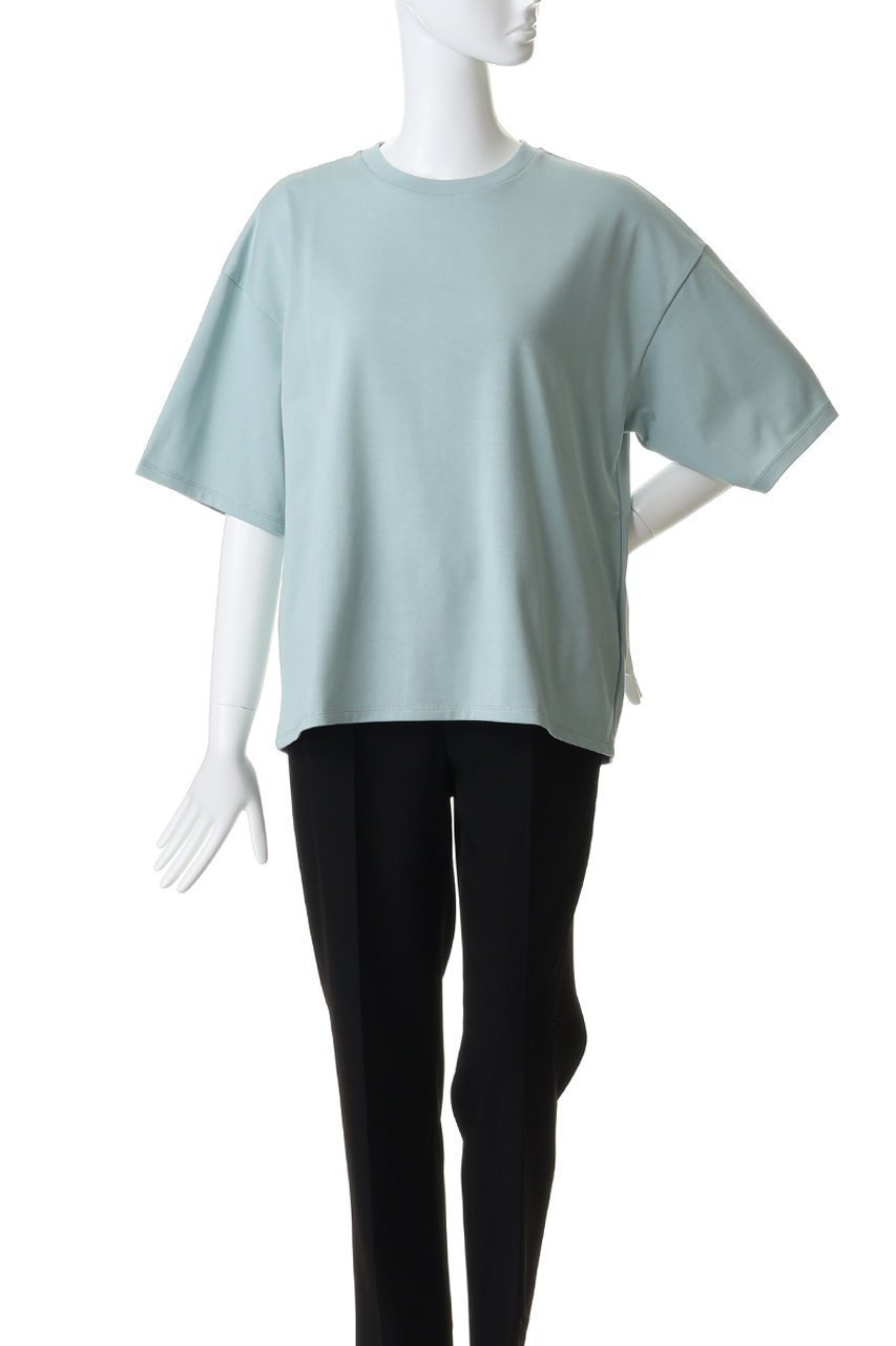 【グラフペーパー/Graphpaper】のTri Spun Cotton Crew Neck Tee 人気、トレンドファッション・服の通販 founy(ファニー) 　ファッション　Fashion　レディースファッション　Fashion for Women　トップス・カットソー　Cut & Sew Tops　シャツ・ブラウス・オフィスカジュアル　Elegant Blouses & Button-Ups　ロングTシャツ・Tシャツ　Longline T-Shirts & Tees　カットソー・ベーシックTシャツ　Cut-and-Sewn Tops / Stretch Tees & Basics　ショート　Short, Short Length　シンプル　Simple, Minimal　スリーブ　Sleeve, Long Sleeve / Short Sleeve　リラックス　Relax, Relaxed Fit　エレガント 上品　Elegant　other-2|ID: prp329100004904870 ipo3291000000036716028