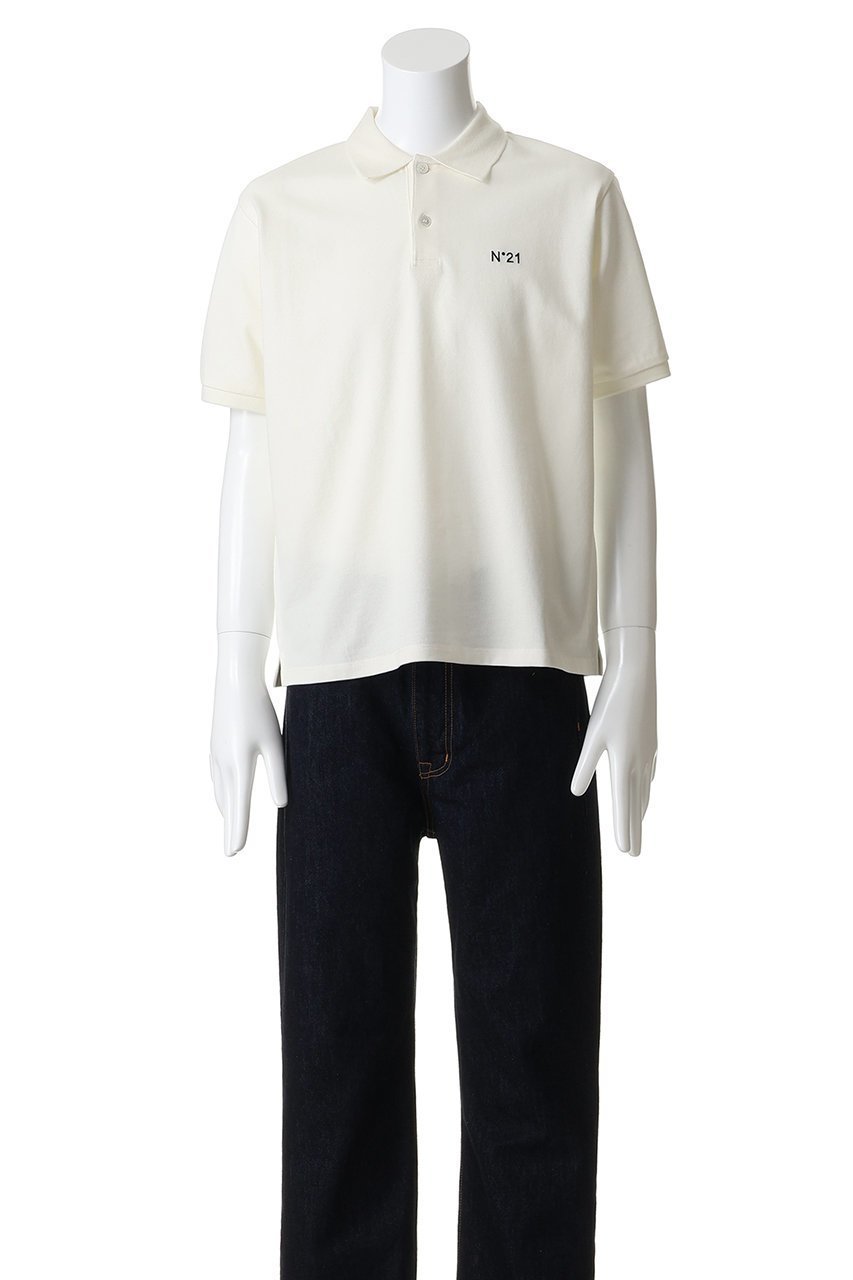 【ヌメロ ヴェントゥーノ/N°21 / MEN】の【MEN】ポイント ロゴ ポロシャツ 人気、トレンドファッション・服の通販 founy(ファニー) 　ファッション　Fashion　メンズファッション　Fashion for Men　シンプル　Simple, Minimal　スポーティ　Sporty, Casual Athletic　ポロシャツ　Polo Shirt, Collared Tee　定番　Standard, Basic Item　other-2|ID: prp329100004904877 ipo3291000000036716113