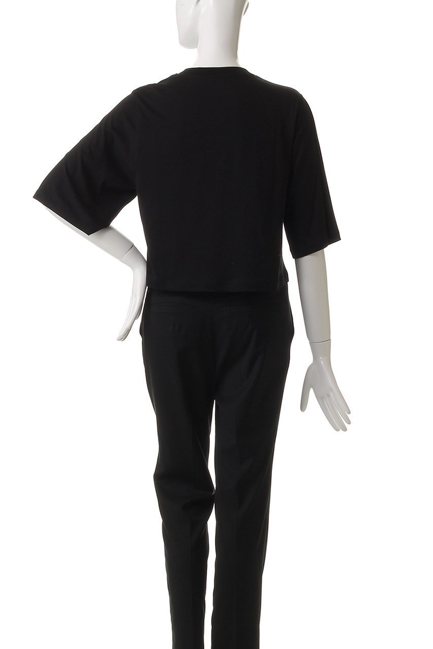 【スリー ドッツ/three dots】のミルキージャージー ミニTシャツ 人気、トレンドファッション・服の通販 founy(ファニー) 　ファッション　Fashion　レディースファッション　Fashion for Women　トップス・カットソー　Cut & Sew Tops　シャツ・ブラウス・オフィスカジュアル　Elegant Blouses & Button-Ups　ロングTシャツ・Tシャツ　Longline T-Shirts & Tees　カットソー・ベーシックTシャツ　Cut-and-Sewn Tops / Stretch Tees & Basics　なめらか　Smooth, Silky Texture　ショート　Short, Short Length　スリーブ　Sleeve, Long Sleeve / Short Sleeve　ハーフ　Half, Half-Length　other-4|ID: prp329100004904886 ipo3291000000036746927