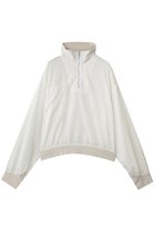 【キャサリンハムネット/KATHARINE HAMNETT LONDON】の【UNISEX】キュプラコットンハーフジッププルオーバー ホワイト|ID: prp329100004904889 ipo3291000000036716360