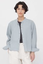 【マーガレットハウエル/MARGARET HOWELL】のSHIRTING LINEN SHIRT 人気、トレンドファッション・服の通販 founy(ファニー) ファッション Fashion レディースファッション Fashion for Women トップス・カットソー Cut & Sew Tops シャツ・ブラウス・オフィスカジュアル Elegant Blouses & Button-Ups カッティング Cutting Detail クラシック Classic, Timeless Style ストレート Straight, Straight Cut スリーブ Sleeve, Long Sleeve / Short Sleeve バランス Balance, Style Balance フロント Front, Front Design ヘムライン Hemline, Bottom Cut マーガレット Marguerite, Daisy Pattern リネン Linen, Linen Fabric ロング Long, Long-Length エレガント 上品 Elegant 夏 Summer 春 Spring S/S・春夏 SS, Spring/Summer, Warm Season 羽織 Haori, Light Jacket thumbnail ブルー|ID: prp329100004904891 ipo3291000000036716410