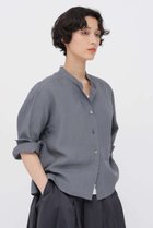 【マーガレットハウエル/MARGARET HOWELL】のSHIRTING LINEN SHIRT グレー|ID: prp329100004904891 ipo3291000000037239349