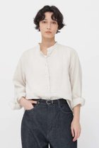 【マーガレットハウエル/MARGARET HOWELL】のSHIRTING LINEN SHIRT ホワイト|ID: prp329100004904891 ipo3291000000037239350