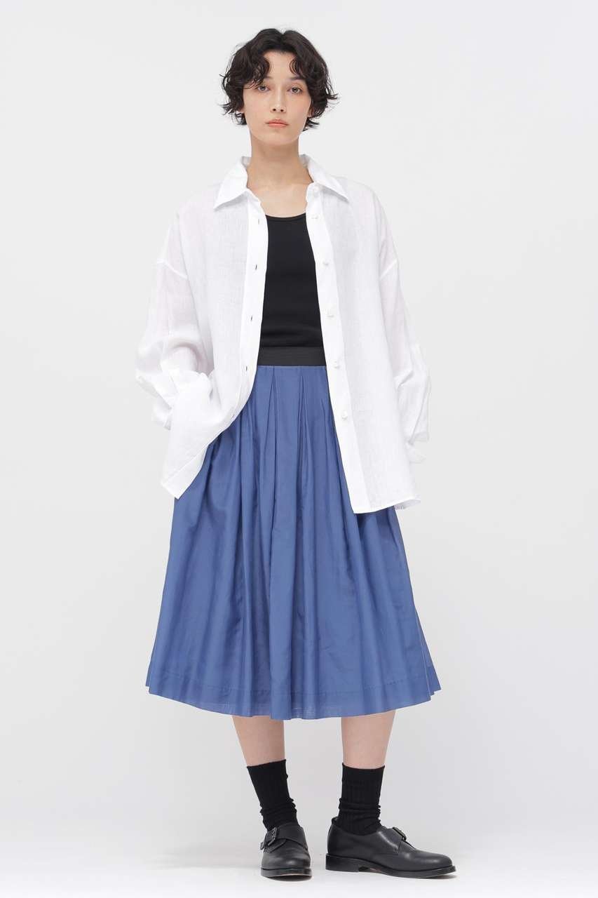 【マーガレットハウエル/MARGARET HOWELL】のSHIRTING LINEN SHIRT 人気、トレンドファッション・服の通販 founy(ファニー) ファッション Fashion レディースファッション Fashion for Women トップス・カットソー Cut & Sew Tops シャツ・ブラウス・オフィスカジュアル Elegant Blouses & Button-Ups クラシック Classic, Timeless Style スリーブ Sleeve, Long Sleeve / Short Sleeve バランス Balance, Style Balance モダン Modern, Contemporary リネン Linen, Linen Fabric ロング Long, Long-Length 夏 Summer 定番 Standard, Basic Item 春 Spring S/S・春夏 SS, Spring/Summer, Warm Season other-2|ID: prp329100004904892 ipo3291000000036716419