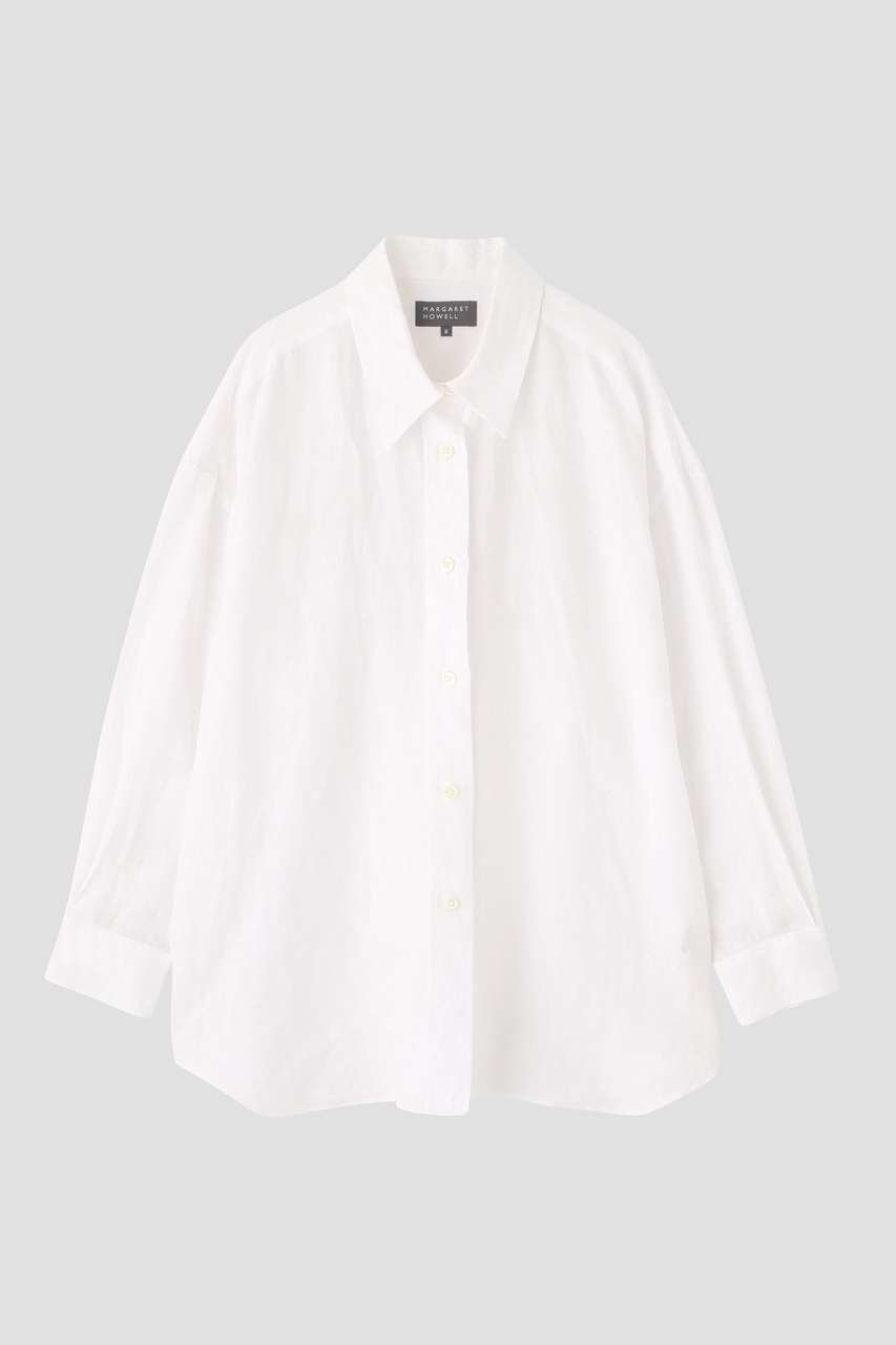 【マーガレットハウエル/MARGARET HOWELL】のSHIRTING LINEN SHIRT 人気、トレンドファッション・服の通販 founy(ファニー) ファッション Fashion レディースファッション Fashion for Women トップス・カットソー Cut & Sew Tops シャツ・ブラウス・オフィスカジュアル Elegant Blouses & Button-Ups クラシック Classic, Timeless Style スリーブ Sleeve, Long Sleeve / Short Sleeve バランス Balance, Style Balance モダン Modern, Contemporary リネン Linen, Linen Fabric ロング Long, Long-Length 夏 Summer 定番 Standard, Basic Item 春 Spring S/S・春夏 SS, Spring/Summer, Warm Season other-6|ID: prp329100004904892 ipo3291000000036716423