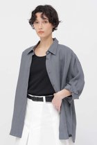 【マーガレットハウエル/MARGARET HOWELL】のSHIRTING LINEN SHIRT グレー|ID: prp329100004904892 ipo3291000000037239554