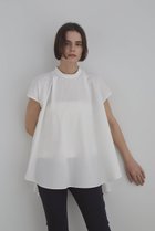 【ル フィル/LE PHIL】の《LE PHIL》SOLOTEX ノースリーブブラウス 人気、トレンドファッション・服の通販 founy(ファニー) ファッション Fashion レディースファッション Fashion for Women トップス・カットソー Cut & Sew Tops キャミソール&ノースリーブ Camisoles & Sleeveless Tops シャツ・ブラウス・オフィスカジュアル Elegant Blouses & Button-Ups ショート Short, Short Length スタンド Stand Collar, Upright Stand スリーブ Sleeve, Long Sleeve / Short Sleeve ノースリーブ Sleeveless, No-Sleeve バランス Balance, Style Balance thumbnail ホワイト|ID: prp329100004904901 ipo3291000000036716509