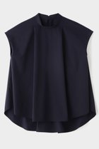 【ル フィル/LE PHIL】の《LE PHIL》SOLOTEX ノースリーブブラウス 人気、トレンドファッション・服の通販 founy(ファニー) ファッション Fashion レディースファッション Fashion for Women トップス・カットソー Cut & Sew Tops キャミソール&ノースリーブ Camisoles & Sleeveless Tops シャツ・ブラウス・オフィスカジュアル Elegant Blouses & Button-Ups ショート Short, Short Length スタンド Stand Collar, Upright Stand スリーブ Sleeve, Long Sleeve / Short Sleeve ノースリーブ Sleeveless, No-Sleeve バランス Balance, Style Balance thumbnail ネイビー|ID: prp329100004904901 ipo3291000000036716510