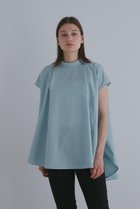 【ル フィル/LE PHIL】の《LE PHIL》SOLOTEX ノースリーブブラウス 人気、トレンドファッション・服の通販 founy(ファニー) ファッション Fashion レディースファッション Fashion for Women トップス・カットソー Cut & Sew Tops キャミソール&ノースリーブ Camisoles & Sleeveless Tops シャツ・ブラウス・オフィスカジュアル Elegant Blouses & Button-Ups ショート Short, Short Length スタンド Stand Collar, Upright Stand スリーブ Sleeve, Long Sleeve / Short Sleeve ノースリーブ Sleeveless, No-Sleeve バランス Balance, Style Balance thumbnail ライトグリーン|ID: prp329100004904901 ipo3291000000036716511