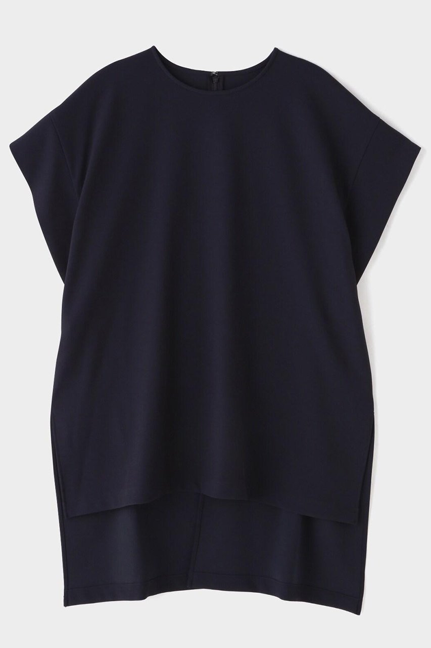 【ル フィル/LE PHIL】の《LE PHIL》2WAY ツイルブラウス インテリア・キッズ・メンズ・レディースファッション・服の通販 founy(ファニー) 　ファッション　Fashion　レディースファッション　Fashion for Women　トップス・カットソー　Cut & Sew Tops　シャツ・ブラウス・オフィスカジュアル　Elegant Blouses & Button-Ups　おすすめ　Recommended / Our Picks　ショート　Short, Short Length　スタンダード　Standard, Basic　ストレッチ　Stretch, Stretchy Fabric　スリット　Slit, Slit Detail　スリーブ　Sleeve, Long Sleeve / Short Sleeve　セットアップ　Set-Up, Coordinated Outfit　フォルム　Silhouette, Form　リラックス　Relax, Relaxed Fit　エレガント 上品　Elegant　ネイビー|ID: prp329100004904902 ipo3291000000036716522