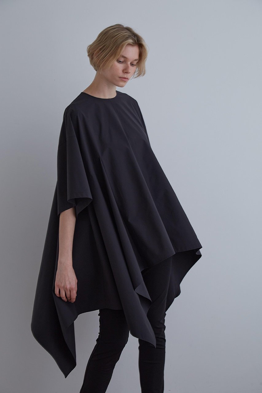 【ル フィル/LE PHIL】の《LE PHIL》SOLOTEX フレアブラウス インテリア・キッズ・メンズ・レディースファッション・服の通販 founy(ファニー) 　ファッション　Fashion　レディースファッション　Fashion for Women　トップス・カットソー　Cut & Sew Tops　シャツ・ブラウス・オフィスカジュアル　Elegant Blouses & Button-Ups　ショート　Short, Short Length　スタンダード　Standard, Basic　スリーブ　Sleeve, Long Sleeve / Short Sleeve　パターン　Pattern, Design Print　フレア　Flare, Flared　ワーク　Workwear, Utility Style　ブラック|ID: prp329100004904904 ipo3291000000036716536