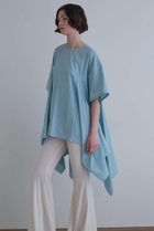 【ル フィル/LE PHIL】の《LE PHIL》SOLOTEX フレアブラウス 人気、トレンドファッション・服の通販 founy(ファニー) ファッション Fashion レディースファッション Fashion for Women トップス・カットソー Cut & Sew Tops シャツ・ブラウス・オフィスカジュアル Elegant Blouses & Button-Ups ショート Short, Short Length スタンダード Standard, Basic スリーブ Sleeve, Long Sleeve / Short Sleeve パターン Pattern, Design Print フレア Flare, Flared ワーク Workwear, Utility Style thumbnail ライトグリーン|ID: prp329100004904904 ipo3291000000036716538