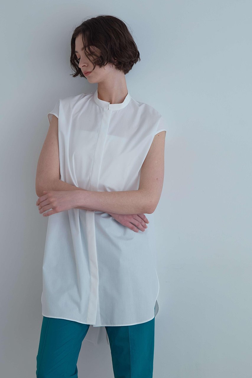 【ル フィル/LE PHIL】のライトタイプライターロングシャツ 人気、トレンドファッション・服の通販 founy(ファニー) 　ファッション　Fashion　レディースファッション　Fashion for Women　トップス・カットソー　Cut & Sew Tops　キャミソール&ノースリーブ　Camisoles & Sleeveless Tops　シャツ・ブラウス・オフィスカジュアル　Elegant Blouses & Button-Ups　グログラン　Grosgrain, Grosgrain Ribbon　スタンダード　Standard, Basic　ノースリーブ　Sleeveless, No-Sleeve　リラックス　Relax, Relaxed Fit　ロング　Long, Long-Length　 other-1|ID: prp329100004904907 ipo3291000000036716560