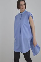 【ル フィル/LE PHIL】のライトタイプライターロングシャツ 人気、トレンドファッション・服の通販 founy(ファニー) ファッション Fashion レディースファッション Fashion for Women トップス・カットソー Cut & Sew Tops キャミソール&ノースリーブ Camisoles & Sleeveless Tops シャツ・ブラウス・オフィスカジュアル Elegant Blouses & Button-Ups グログラン Grosgrain, Grosgrain Ribbon スタンダード Standard, Basic ノースリーブ Sleeveless, No-Sleeve リラックス Relax, Relaxed Fit ロング Long, Long-Length thumbnail ブルー|ID: prp329100004904907 ipo3291000000036716563