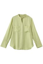 【アルアバイル/allureville】のブライトツイルアシメボウブラウス 人気、トレンドファッション・服の通販 founy(ファニー) ファッション Fashion レディースファッション Fashion for Women トップス・カットソー Cut & Sew Tops シャツ・ブラウス・オフィスカジュアル Elegant Blouses & Button-Ups おすすめ Recommended / Our Picks アシンメトリー Asymmetrical Style インナー Innerwear ジャケット Jacket, Outerwear スリーブ Sleeve, Long Sleeve / Short Sleeve デニム Denim, Jeans Material ロング Long, Long-Length エレガント 上品 Elegant thumbnail イエロー|ID: prp329100004904922 ipo3291000000036716704