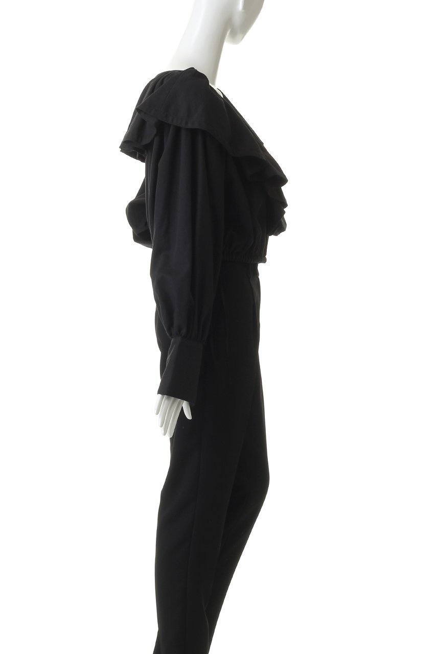 【クラネ/CLANE】のFRILL COLLAR SHORT BLOUSE シャツ/ブラウス 人気、トレンドファッション・服の通販 founy(ファニー) 　ファッション　Fashion　レディースファッション　Fashion for Women　トップス・カットソー　Cut & Sew Tops　シャツ・ブラウス・オフィスカジュアル　Elegant Blouses & Button-Ups　カフス　Cuff Design　クロップド　Cropped, Short Length　スリーブ　Sleeve, Long Sleeve / Short Sleeve　フリル　Frill, Ruffle　リネン　Linen, Linen Fabric　ロング　Long, Long-Length　other-3|ID: prp329100004904934 ipo3291000000036716798