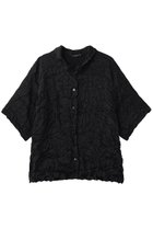 【ミズイロ インド/mizuiro ind】のwasher half slv shirt シャツ 人気、トレンドファッション・服の通販 founy(ファニー) ファッション Fashion レディースファッション Fashion for Women トップス・カットソー Cut & Sew Tops シャツ・ブラウス・オフィスカジュアル Elegant Blouses & Button-Ups おすすめ Recommended / Our Picks ショート Short, Short Length スリーブ Sleeve, Long Sleeve / Short Sleeve タンク Tank Top, Sleeveless Top ワッシャー Washer, Crinkled Finish エレガント 上品 Elegant thumbnail black|ID: prp329100004904935 ipo3291000000036716807