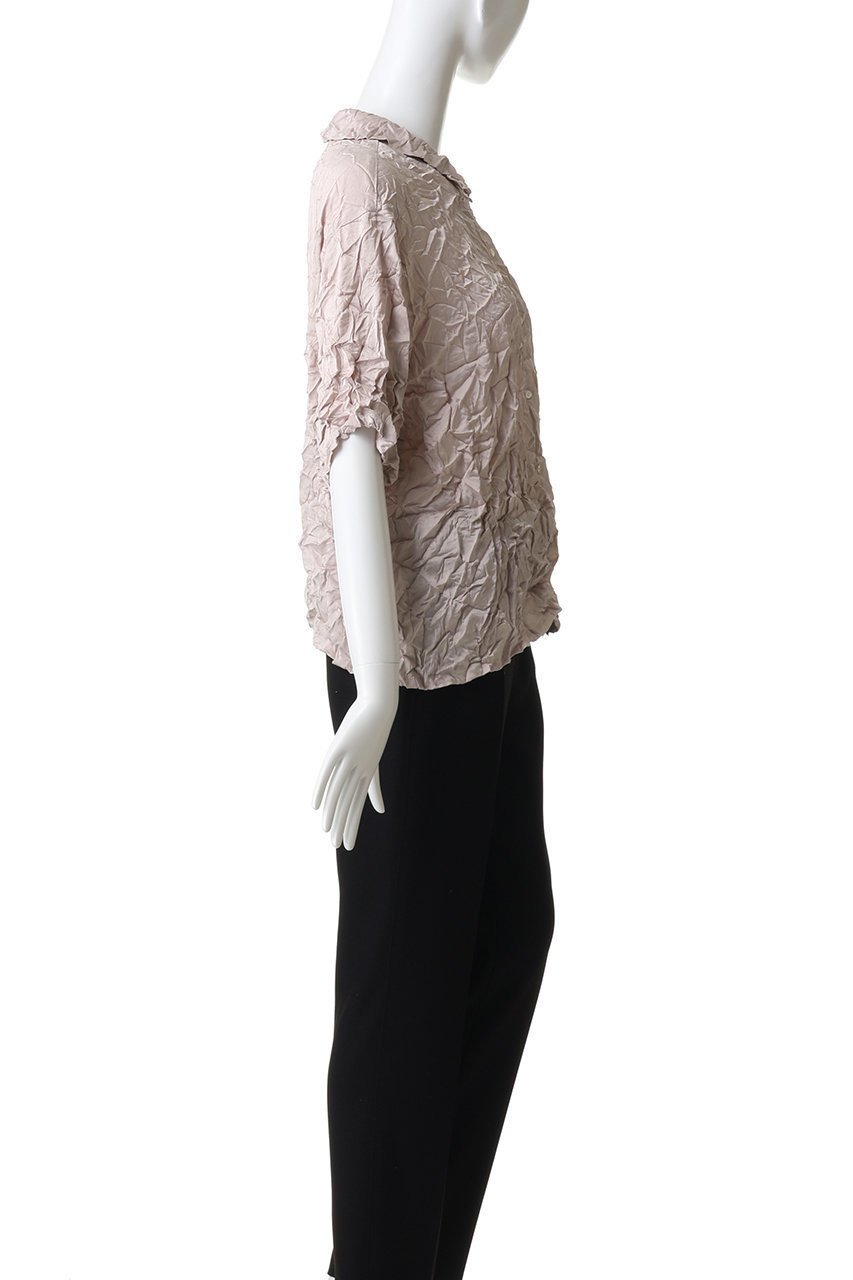 【ミズイロ インド/mizuiro ind】のwasher half slv shirt シャツ 人気、トレンドファッション・服の通販 founy(ファニー) 　ファッション　Fashion　レディースファッション　Fashion for Women　トップス・カットソー　Cut & Sew Tops　シャツ・ブラウス・オフィスカジュアル　Elegant Blouses & Button-Ups　おすすめ　Recommended / Our Picks　ショート　Short, Short Length　スリーブ　Sleeve, Long Sleeve / Short Sleeve　タンク　Tank Top, Sleeveless Top　ワッシャー　Washer, Crinkled Finish　エレガント 上品　Elegant　other-3|ID: prp329100004904935 ipo3291000000036716809