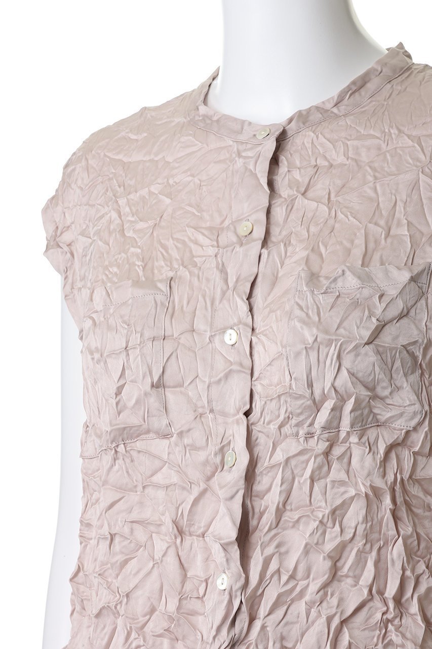 【ミズイロ インド/mizuiro ind】のwasher N/S shirt シャツ 人気、トレンドファッション・服の通販 founy(ファニー) 　ファッション　Fashion　レディースファッション　Fashion for Women　トップス・カットソー　Cut & Sew Tops　キャミソール&ノースリーブ　Camisoles & Sleeveless Tops　シャツ・ブラウス・オフィスカジュアル　Elegant Blouses & Button-Ups　シンプル　Simple, Minimal　センター　Center, Center Line　ノースリーブ　Sleeveless, No-Sleeve　フレア　Flare, Flared　ワッシャー　Washer, Crinkled Finish　春　Spring　other-5|ID: prp329100004904936 ipo3291000000036746997