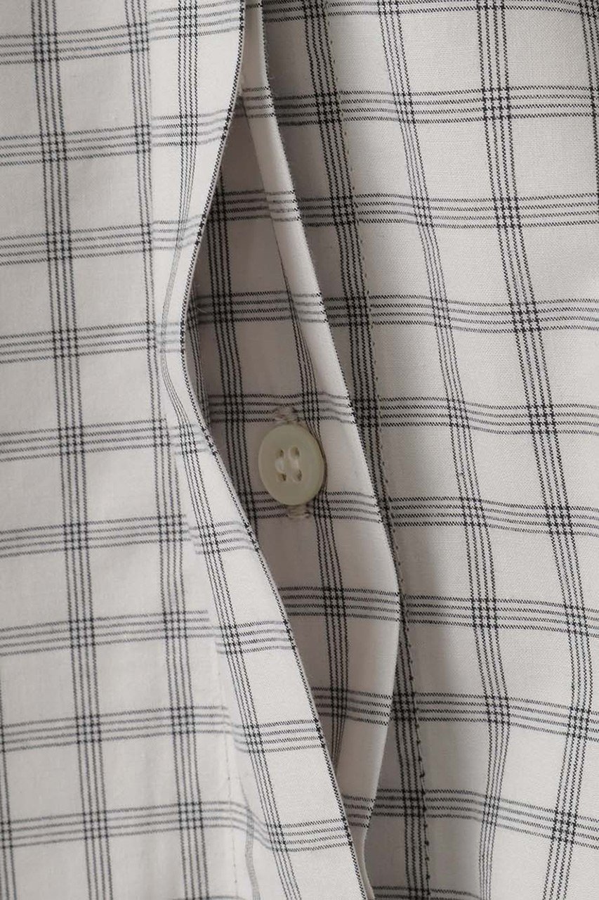 【ハー/HER.】のショルダータックチェックブラウス 人気、トレンドファッション・服の通販 founy(ファニー) 　ファッション　Fashion　レディースファッション　Fashion for Women　トップス・カットソー　Cut & Sew Tops　シャツ・ブラウス・オフィスカジュアル　Elegant Blouses & Button-Ups　ショート　Short, Short Length　シンプル　Simple, Minimal　スリーブ　Sleeve, Long Sleeve / Short Sleeve　ダウン　Down, Puffer　チェック　Check, Plaid, Tartan　デニム　Denim, Jeans Material　モノトーン　Monotone, Black and White　夏　Summer　other-7|ID: prp329100004904940 ipo3291000000036716860