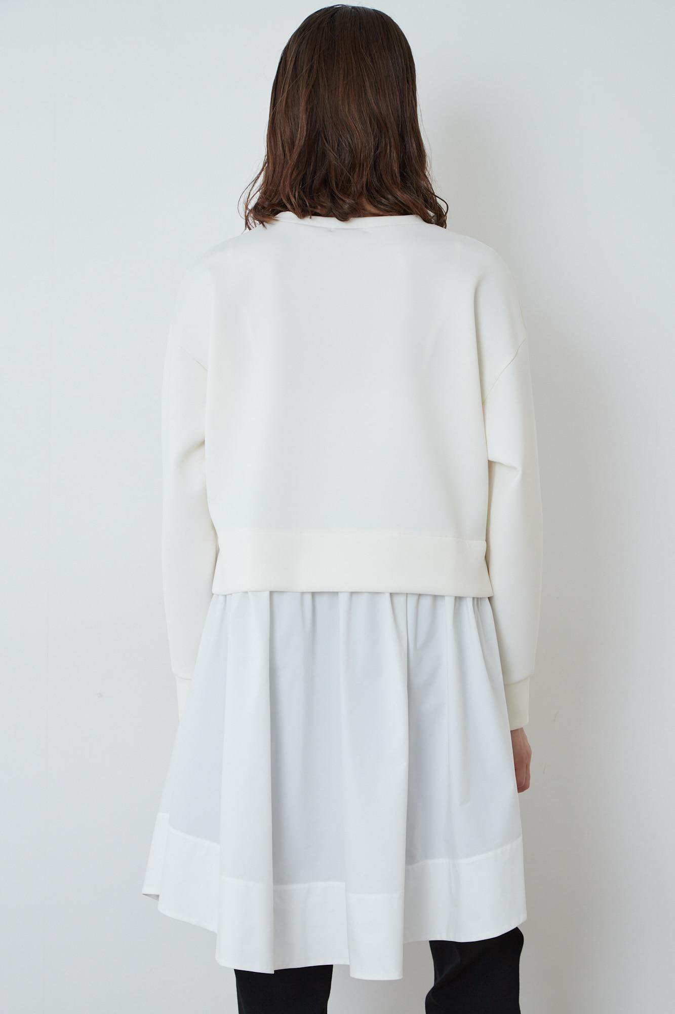 【ル フィル/LE PHIL】の《LE PHIL》SOLOTEX コンビカットソー 人気、トレンドファッション・服の通販 founy(ファニー) 　ファッション　Fashion　レディースファッション　Fashion for Women　トップス・カットソー　Cut & Sew Tops　シャツ・ブラウス・オフィスカジュアル　Elegant Blouses & Button-Ups　ロングTシャツ・Tシャツ　Longline T-Shirts & Tees　カットソー・ベーシックTシャツ　Cut-and-Sewn Tops / Stretch Tees & Basics　カットソー　Cut and Sewn Top　シンプル　Simple, Minimal　スリーブ　Sleeve, Long Sleeve / Short Sleeve　ドッキング　Docking, Mixed Material　ロング　Long, Long-Length　other-7|ID: prp329100004904947 ipo3291000000036716925