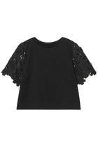 【アナイ/ANAYI】のコンパクトポンチスカラップ袖 プルオーバー 人気、トレンドファッション・服の通販 founy(ファニー) ファッション Fashion レディースファッション Fashion for Women トップス・カットソー Cut & Sew Tops シャツ・ブラウス・オフィスカジュアル Elegant Blouses & Button-Ups ロングTシャツ・Tシャツ Longline T-Shirts & Tees カジュアルプルオーバー・ニットトップス Pullovers & Knit Tops / Casual Pullovers カットソー・ベーシックTシャツ Cut-and-Sewn Tops / Stretch Tees & Basics カットソー Cut and Sewn Top クロップド Cropped, Short Length コンパクト Compact, Small Size コンビ Combo, Combination Style ショート Short, Short Length スリーブ Sleeve, Long Sleeve / Short Sleeve フラワー Flower, Floral レース Lace, Lace Fabric ワーク Workwear, Utility Style エレガント 上品 Elegant thumbnail ブラック|ID: prp329100004904953 ipo3291000000036717069