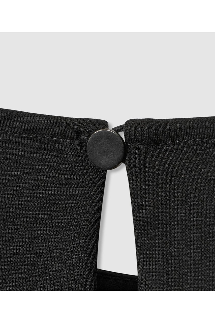 【アナイ/ANAYI】のポンチオーガン使いフレア袖 プルオーバー 人気、トレンドファッション・服の通販 founy(ファニー) 　ファッション　Fashion　レディースファッション　Fashion for Women　トップス・カットソー　Cut & Sew Tops　シャツ・ブラウス・オフィスカジュアル　Elegant Blouses & Button-Ups　ロングTシャツ・Tシャツ　Longline T-Shirts & Tees　カジュアルプルオーバー・ニットトップス　Pullovers & Knit Tops / Casual Pullovers　カットソー・ベーシックTシャツ　Cut-and-Sewn Tops / Stretch Tees & Basics　オーガンジー　Organza Fabric　ショート　Short, Short Length　シンプル　Simple, Minimal　スリーブ　Sleeve, Long Sleeve / Short Sleeve　チュール　Tulip, Tulip Motif　フレア　Flare, Flared　ラッフル　Ruffle, Frill　other-7|ID: prp329100004904954 ipo3291000000036717084